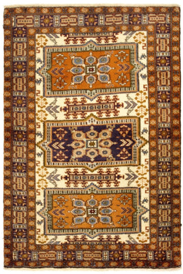 Tapis persan - Nomadic - 154 x 93 cm - beige