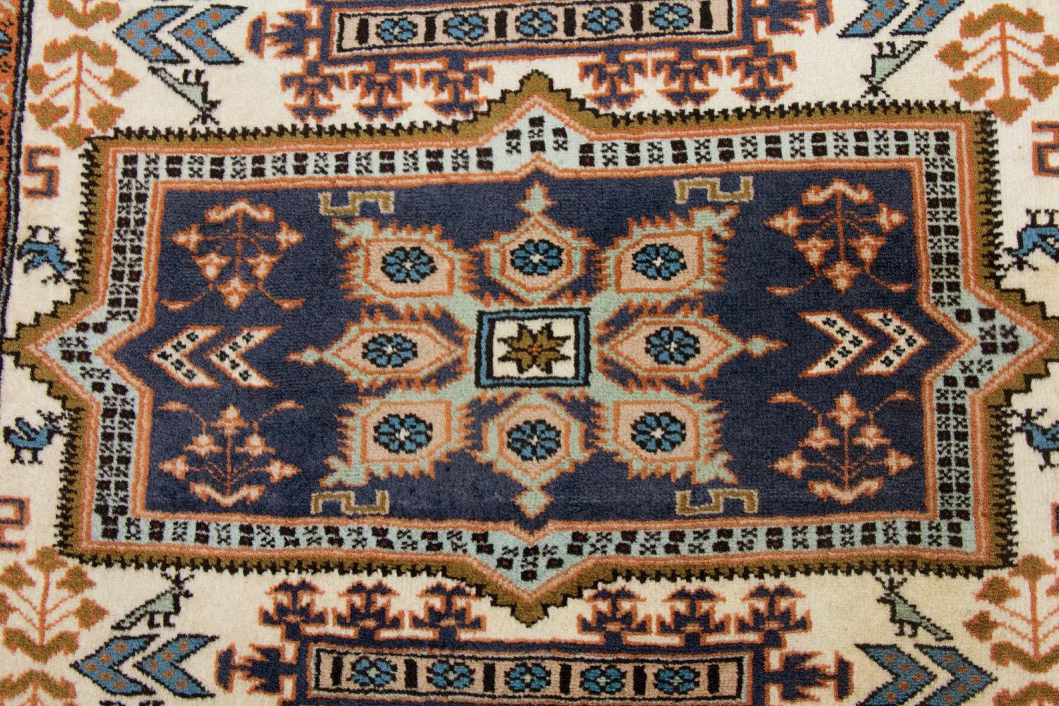 Tapis persan - Nomadic - 154 x 93 cm - beige