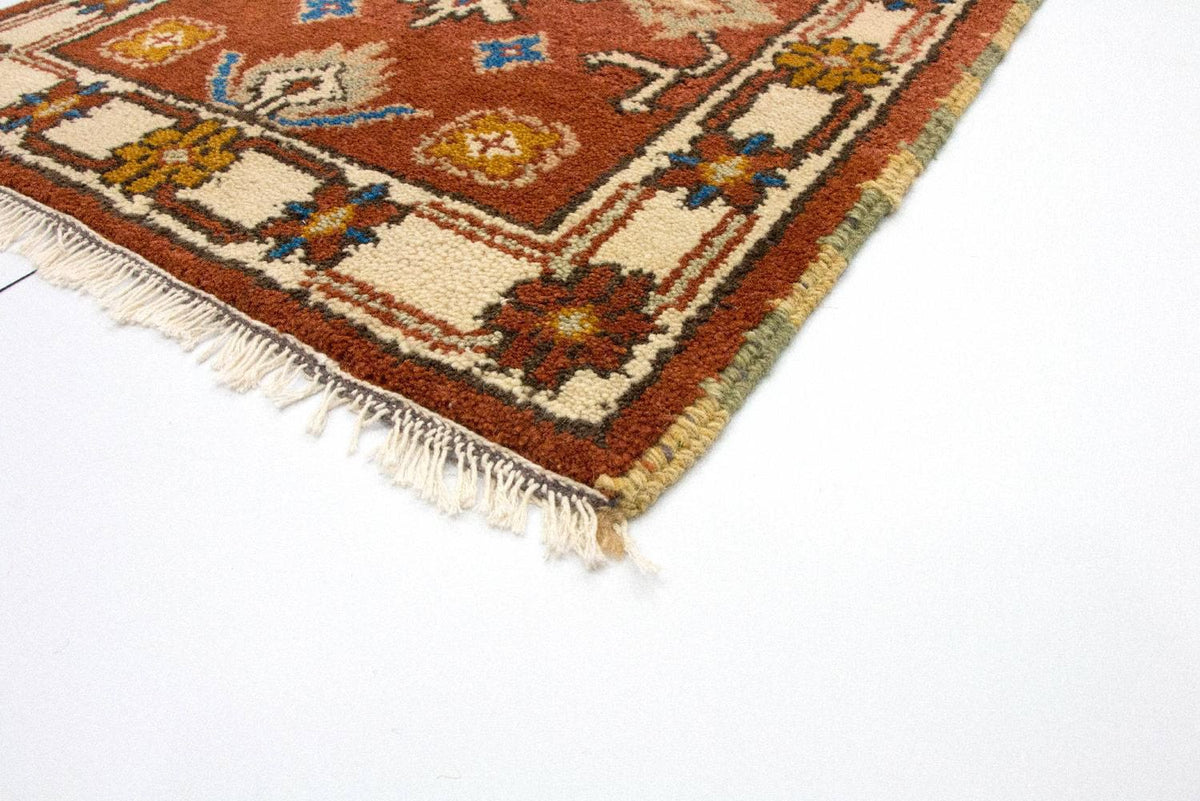 Tapis oriental - 120 x 64 cm - rouille