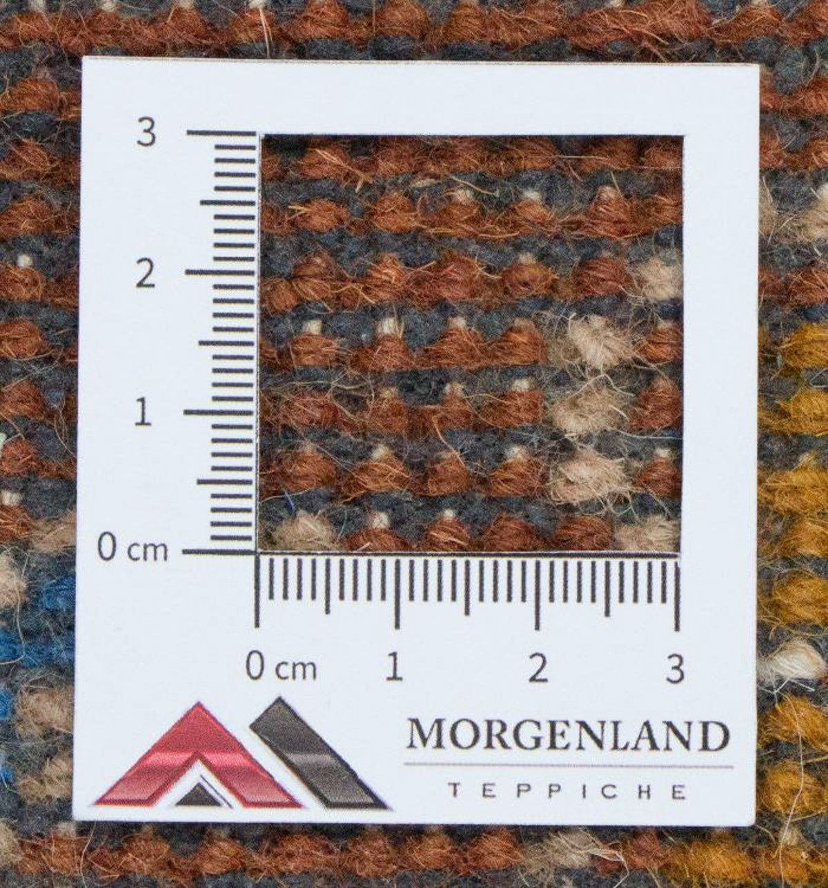 Tapis oriental - 120 x 64 cm - rouille