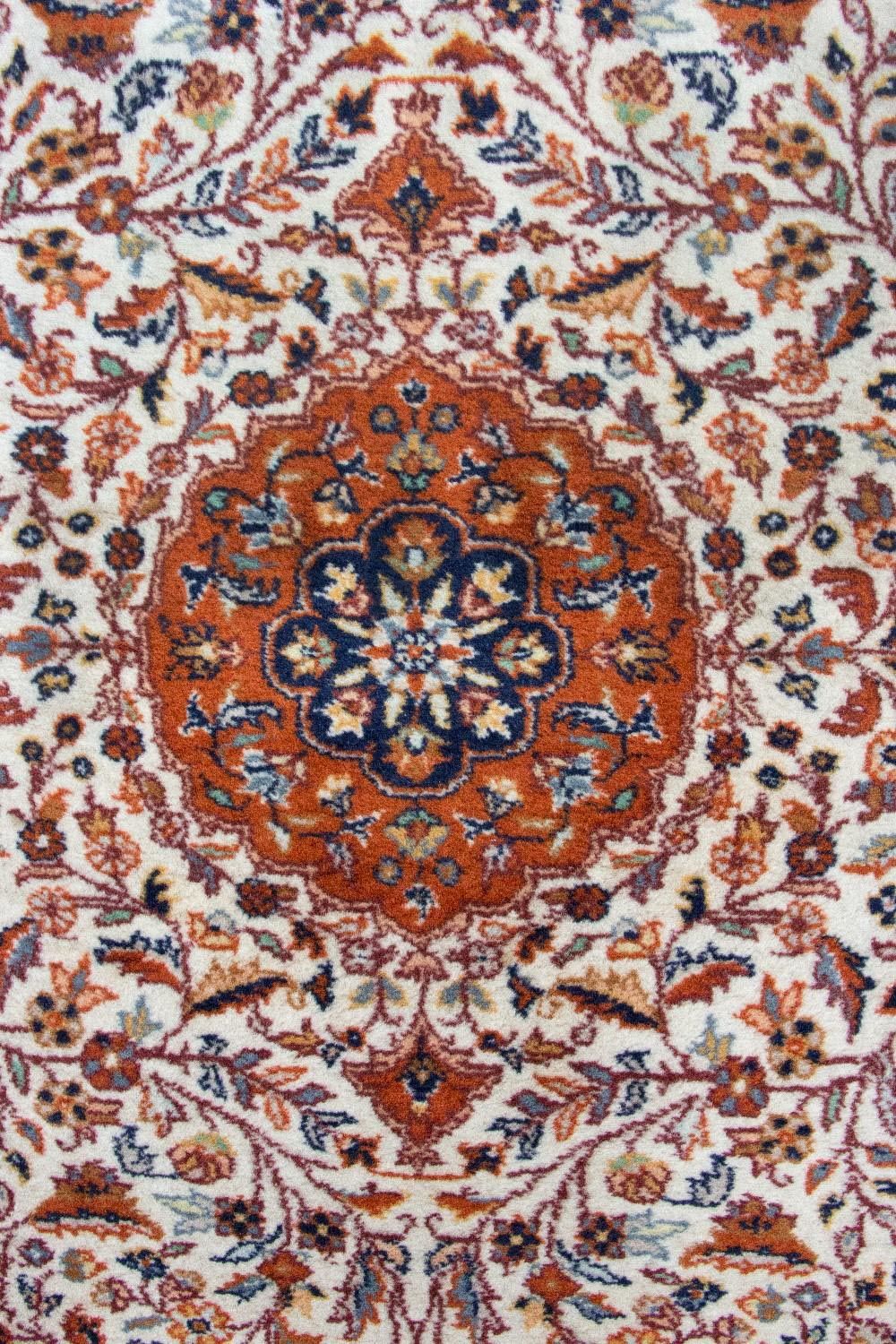 Tapis persan - Classique - 124 x 83 cm - beige