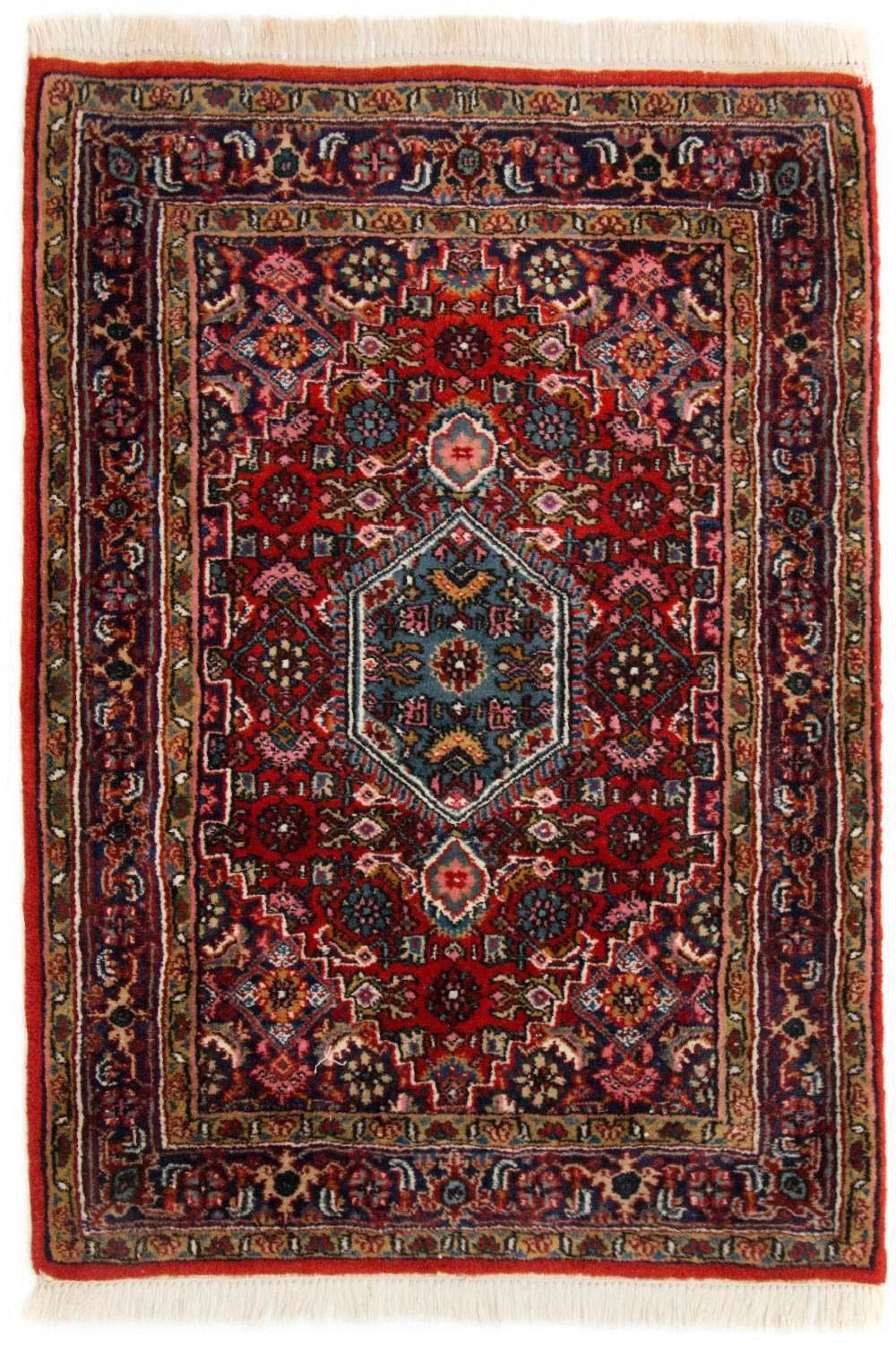 Tapis oriental - 100 x 70 cm - rouge