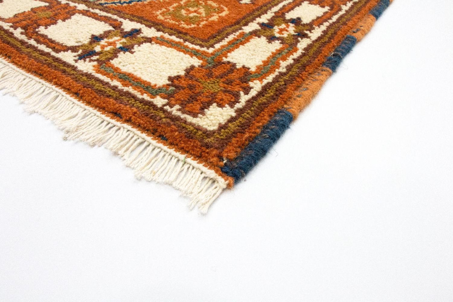 Tapis oriental - 126 x 62 cm - rouille