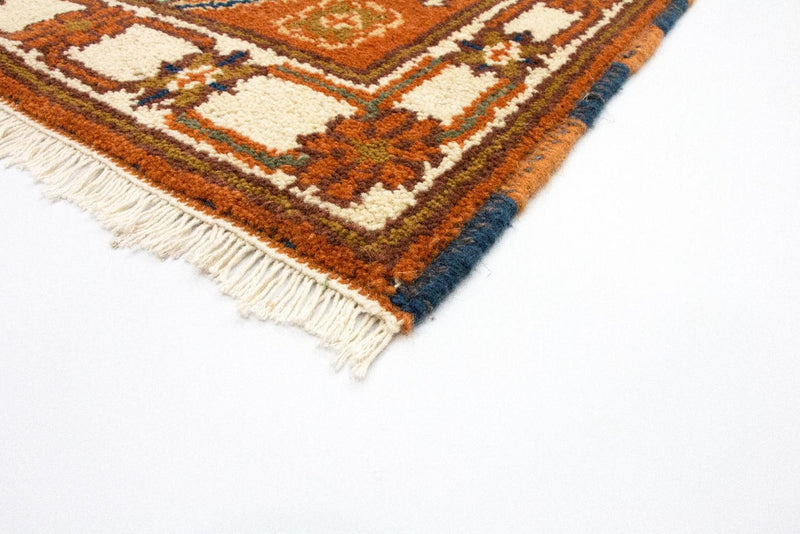 Tapis oriental - 126 x 62 cm - rouille