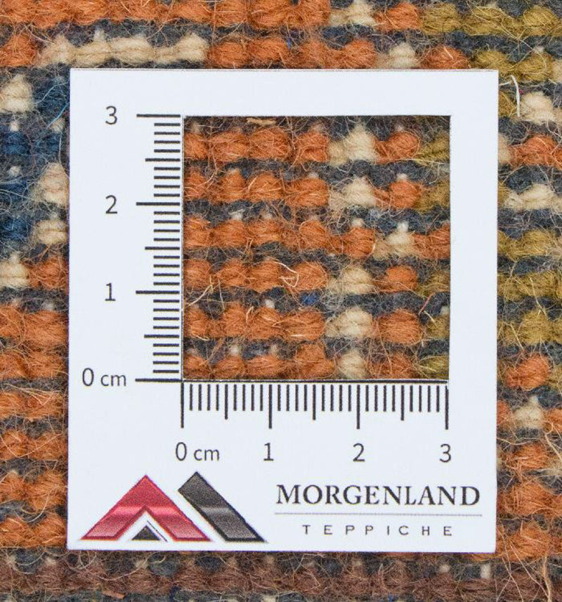 Tapis oriental - 126 x 62 cm - rouille