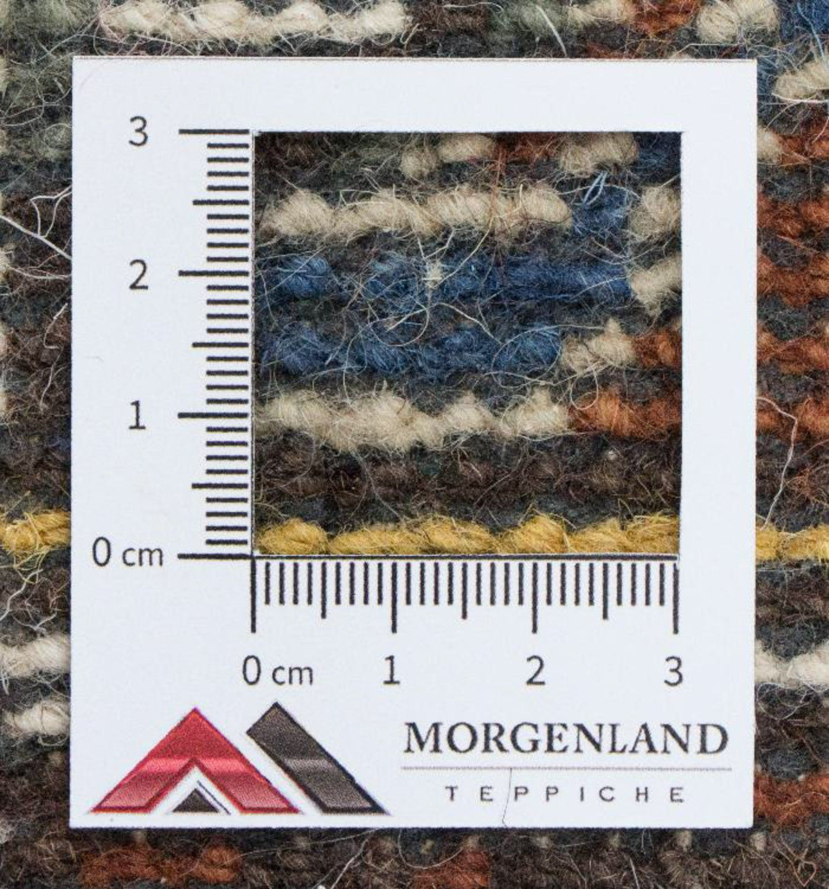 Tapis oriental - 92 x 61 cm - marron