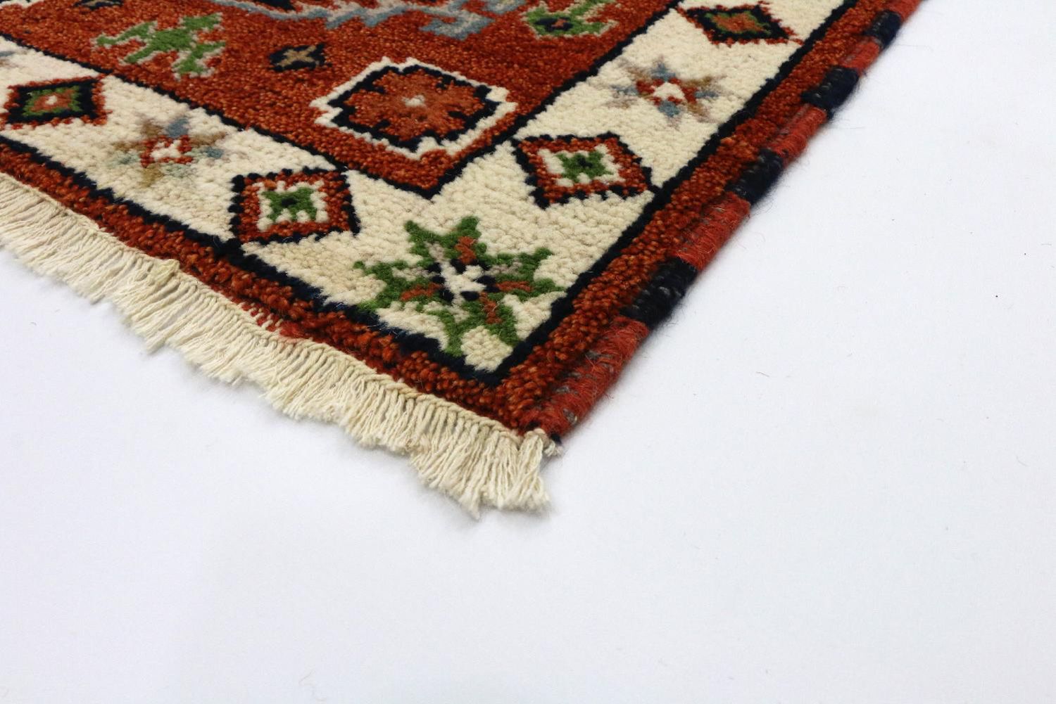 Tapis oriental - 115 x 64 cm - rouille