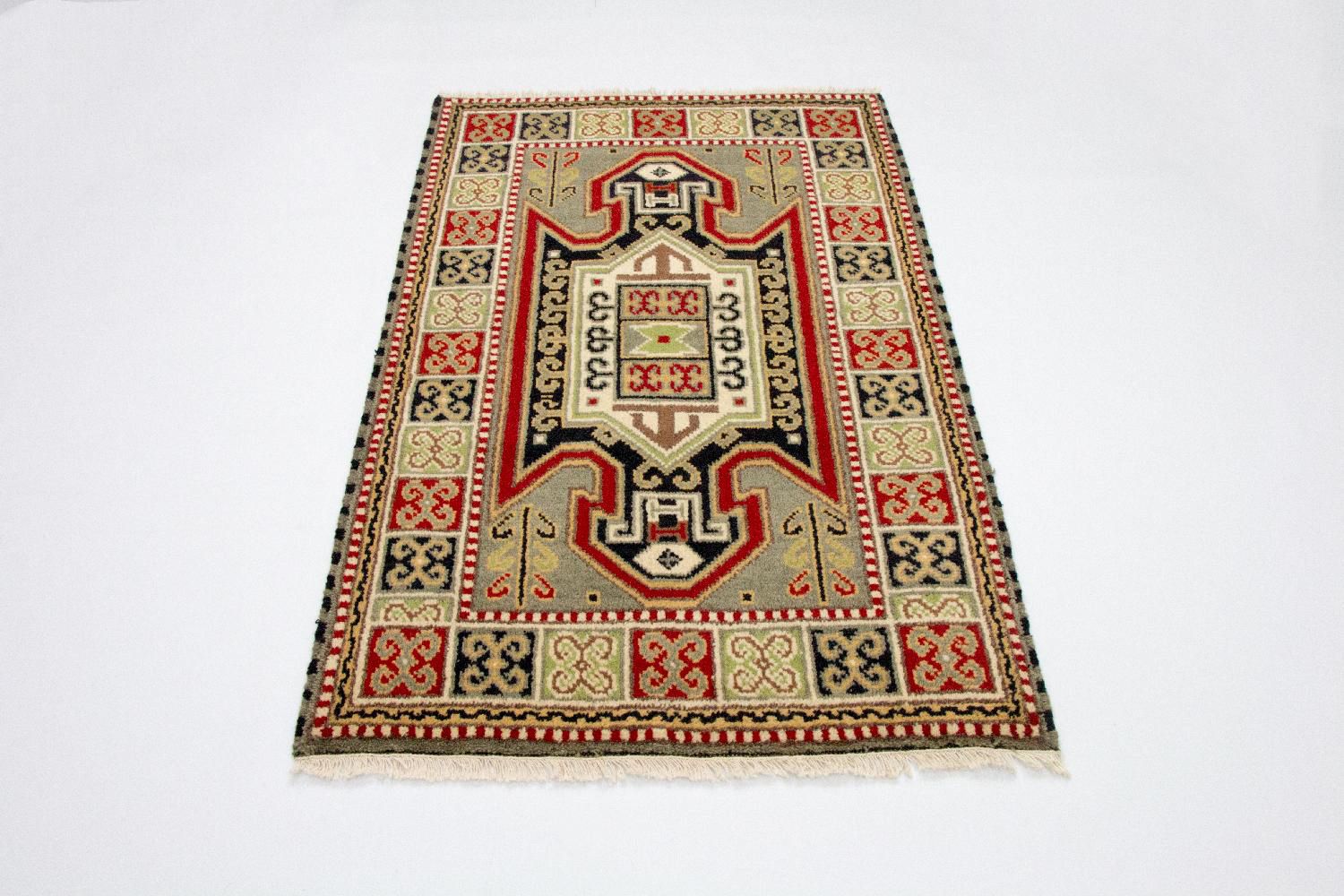 Tapis oriental - 152 x 96 cm - vert clair