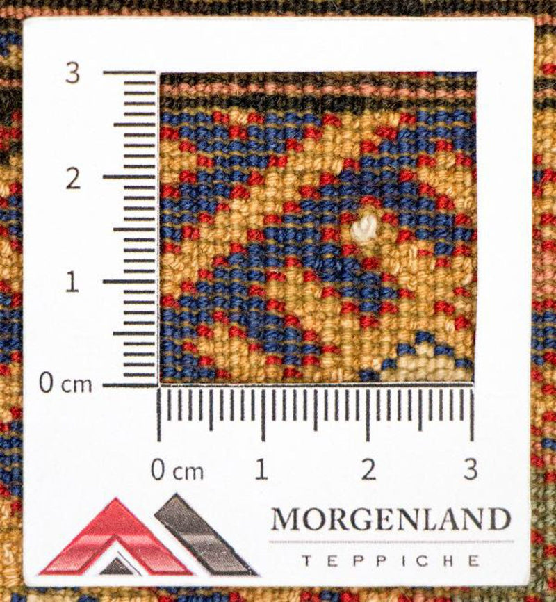 Tapis de couloir Tapis en soie - Soie afghane - 284 x 82 cm - rouge