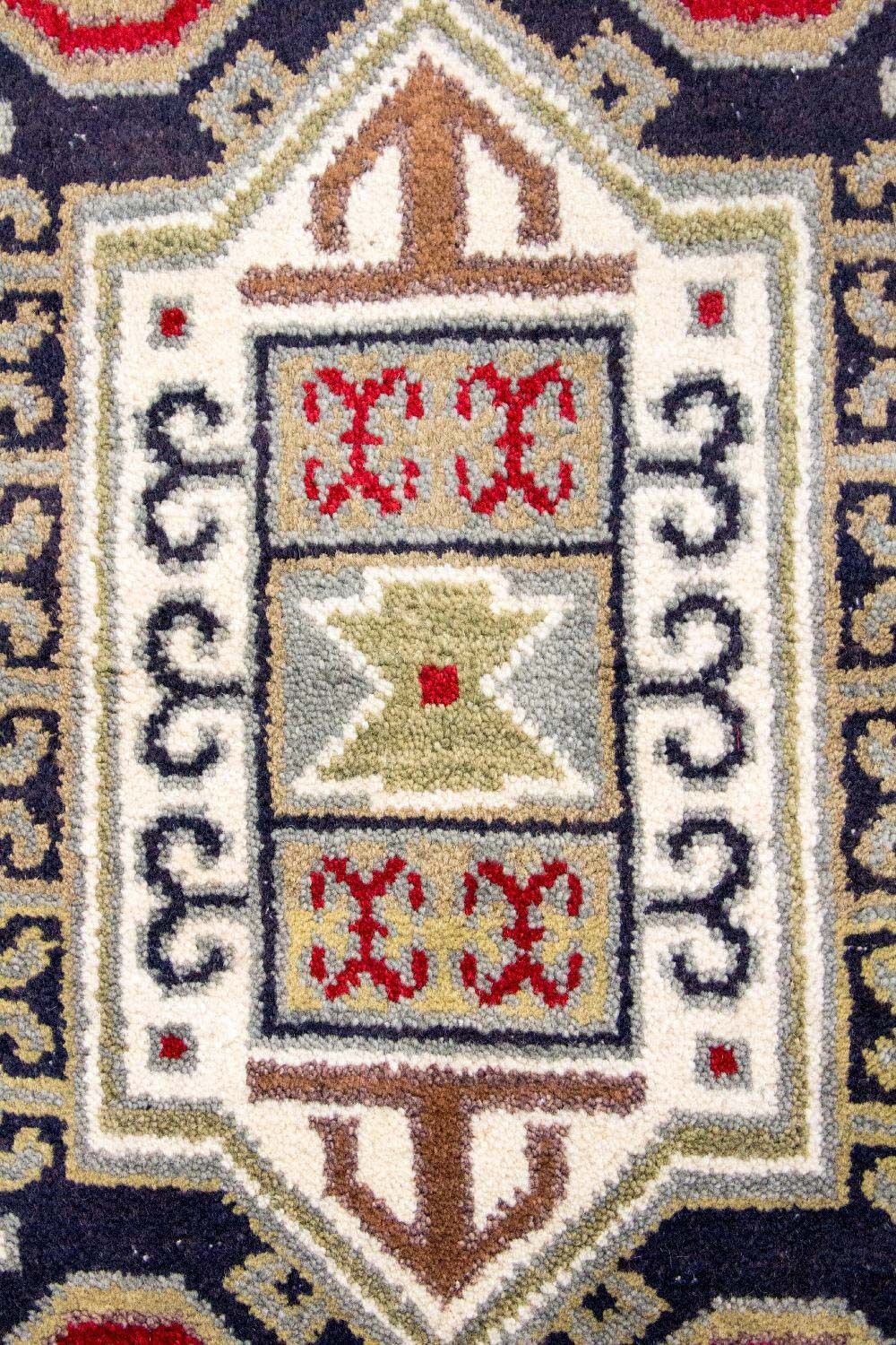 Tapis oriental - 153 x 96 cm - vert clair