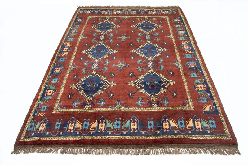 Tapis afghan - Kunduz - 294 x 211 cm - rouge