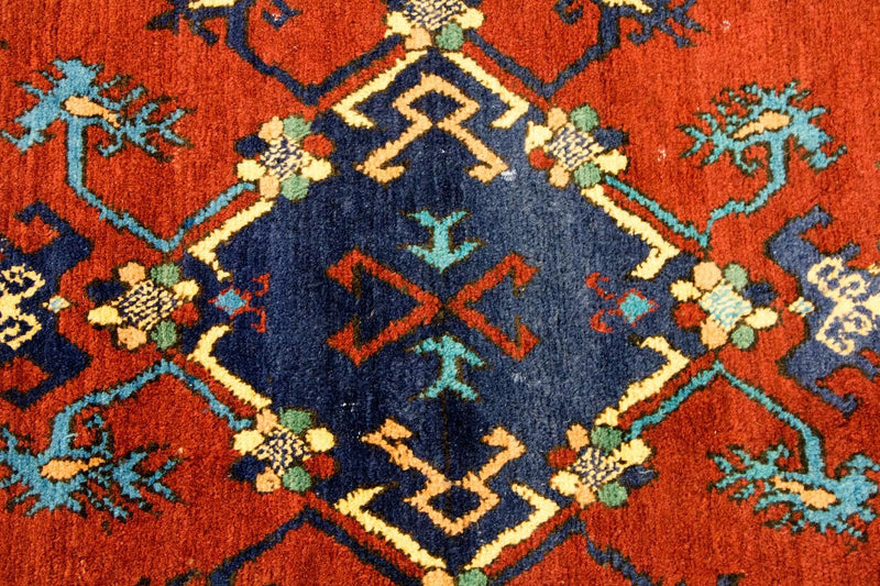Tapis afghan - Kunduz - 294 x 211 cm - rouge