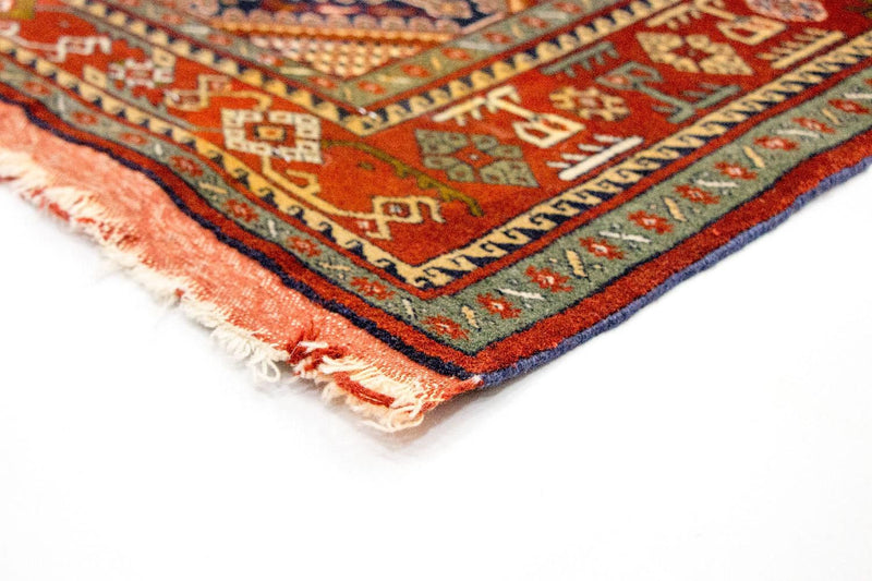 Tapis de couloir Tapis afghan - 194 x 75 cm - rouge