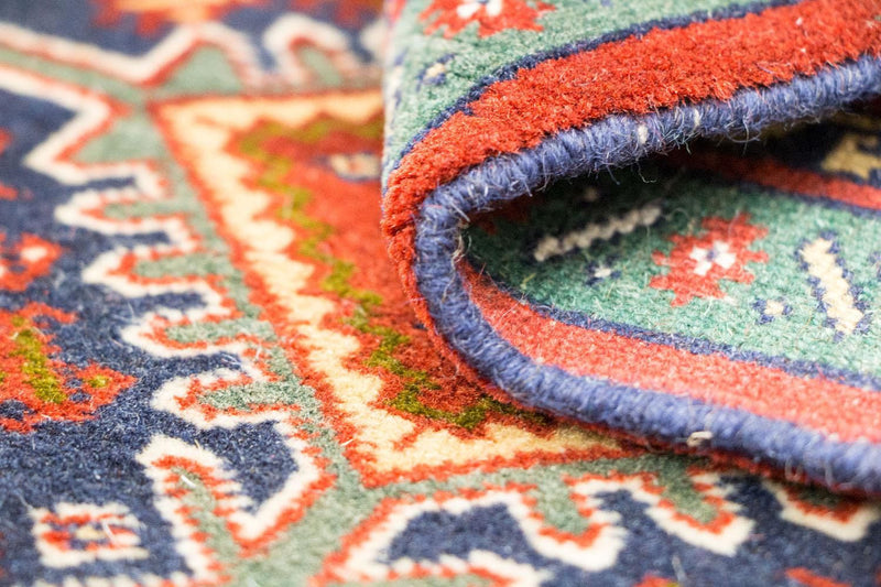 Tapis de couloir Tapis afghan - 194 x 75 cm - rouge