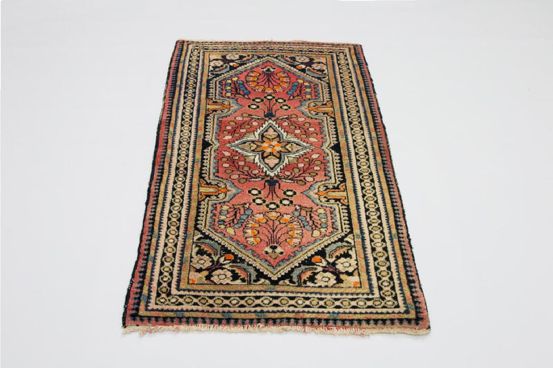 Tapis persan - Nomadic - 126 x 66 cm - rouge