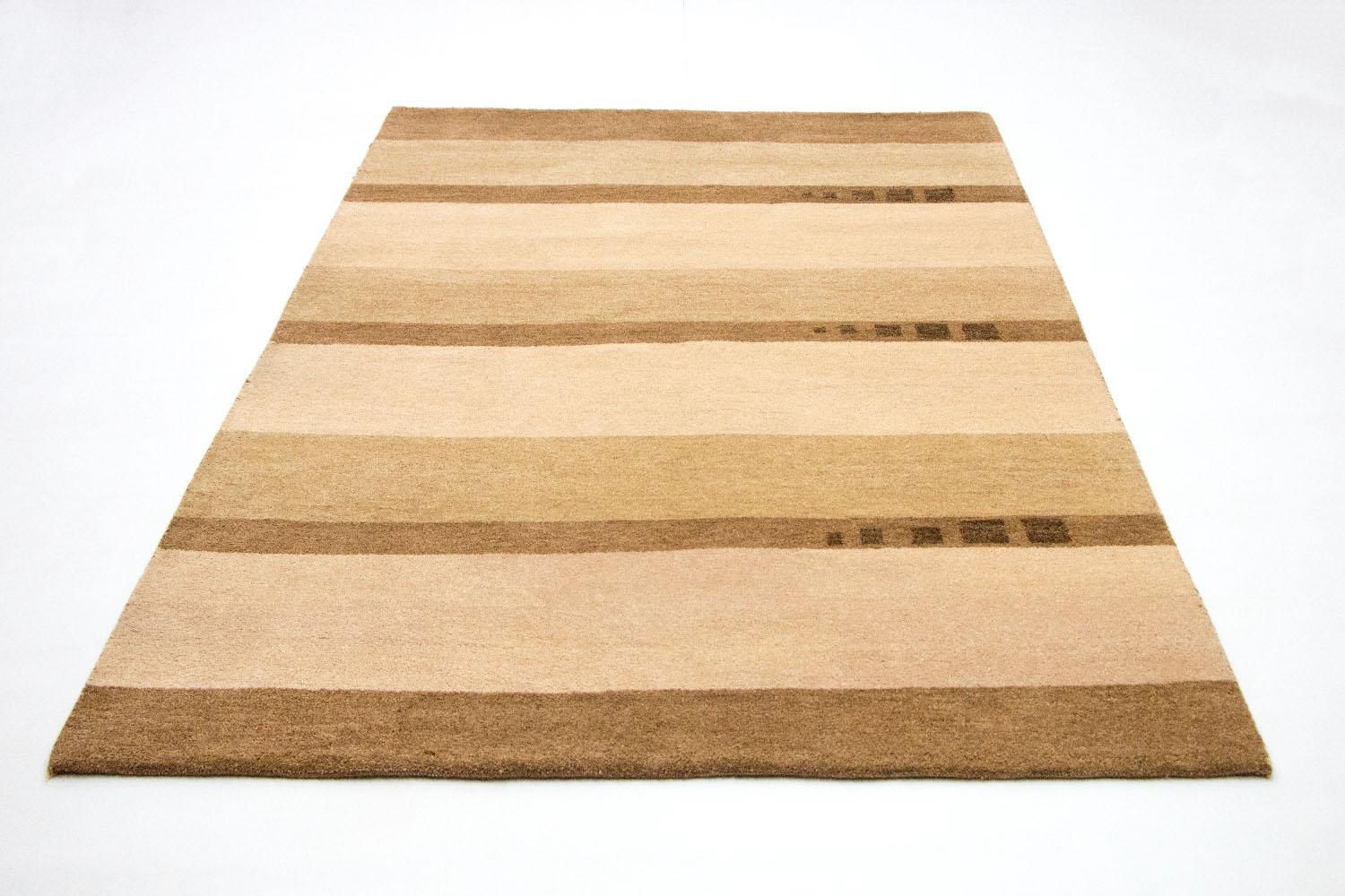 Tapis Gabbeh - Indus - 241 x 168 cm - multicolore