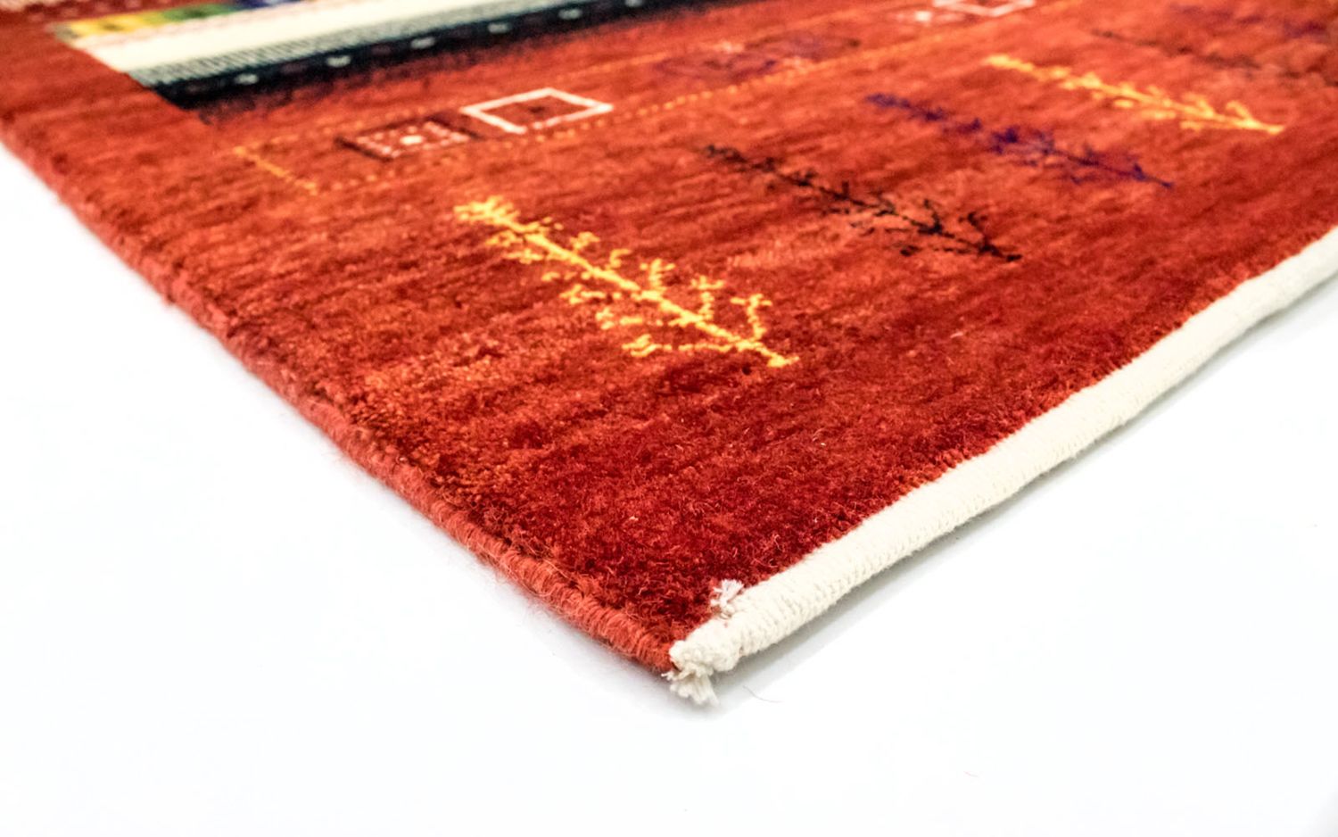 Tapis Gabbeh - Loribaft Persan - 241 x 172 cm - colorée