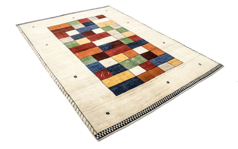 Tapis Gabbeh - Loribaft Persan - 249 x 175 cm - colorée
