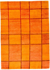 Tapis Gabbeh - Indus - 239 x 168 cm - orange