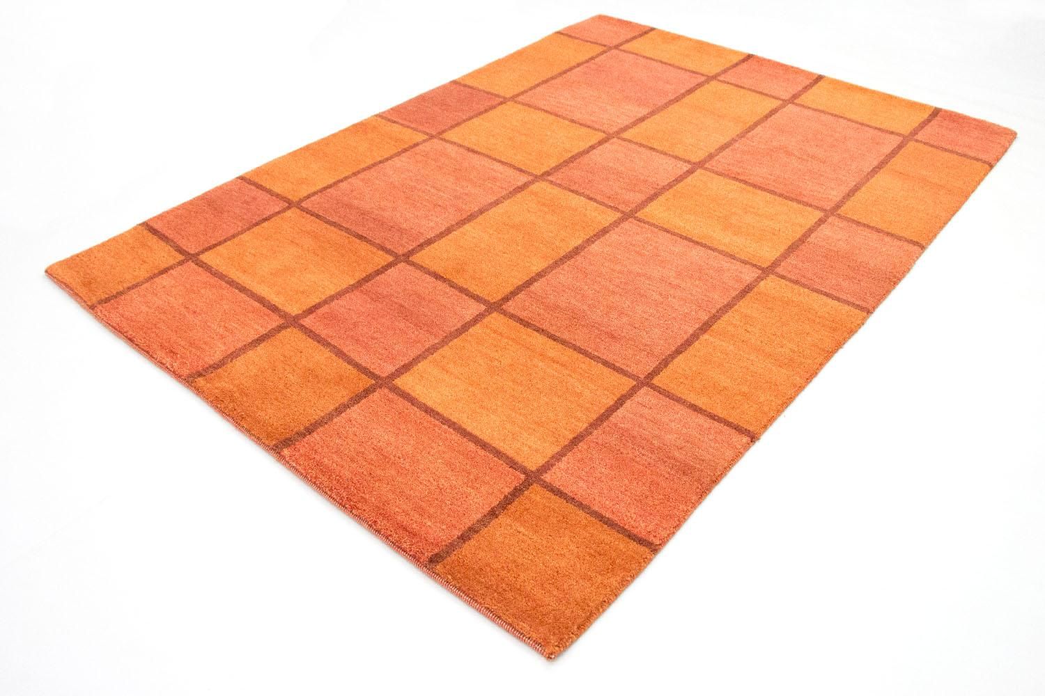 Tapis Gabbeh - Indus - 239 x 168 cm - orange