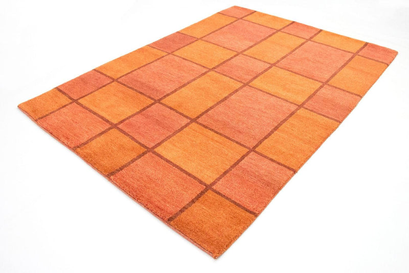 Tapis Gabbeh - Indus - 239 x 168 cm - orange
