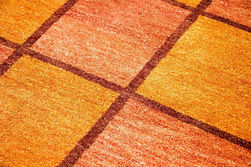 Tapis Gabbeh - Indus - 239 x 168 cm - orange