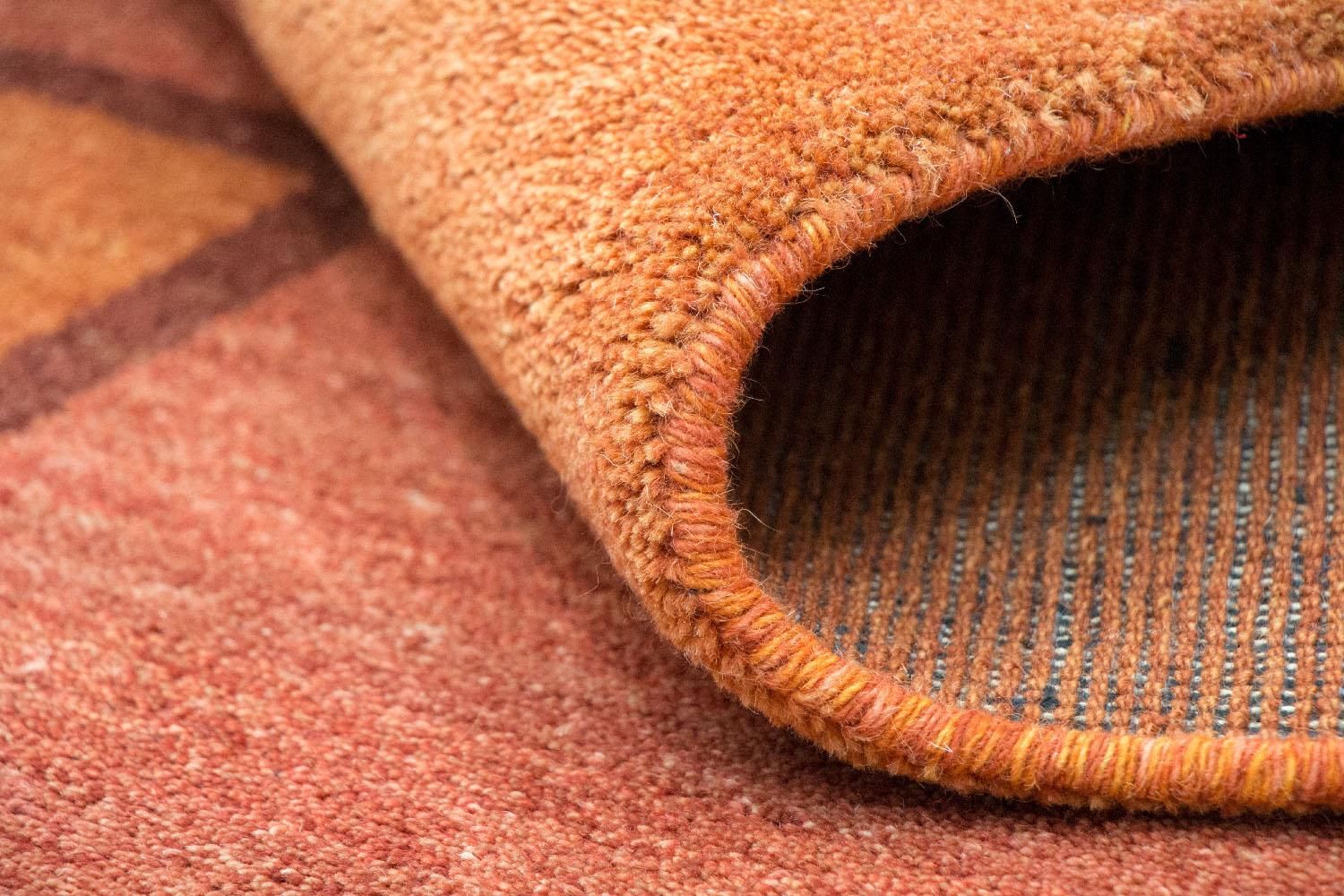 Tapis Gabbeh - Indus - 239 x 168 cm - orange