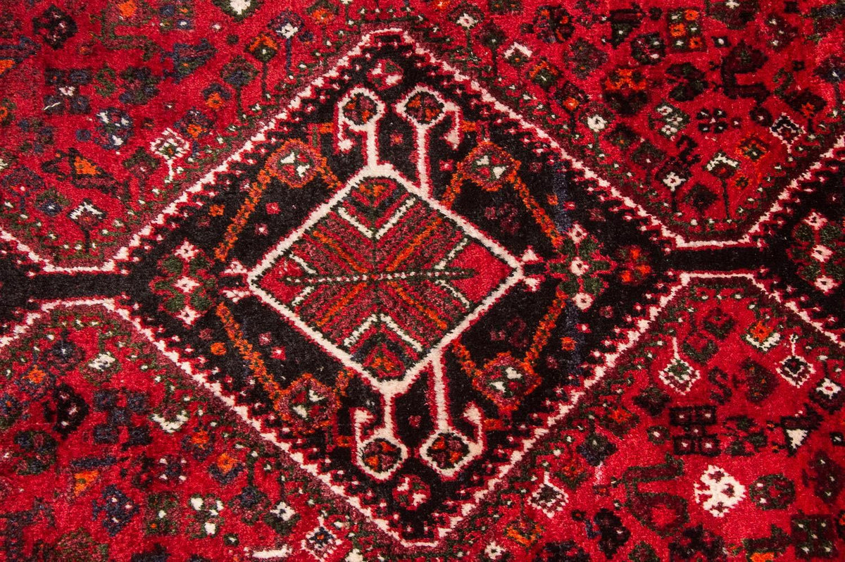 Tapis persan - Nomadic - 304 x 220 cm - rouge
