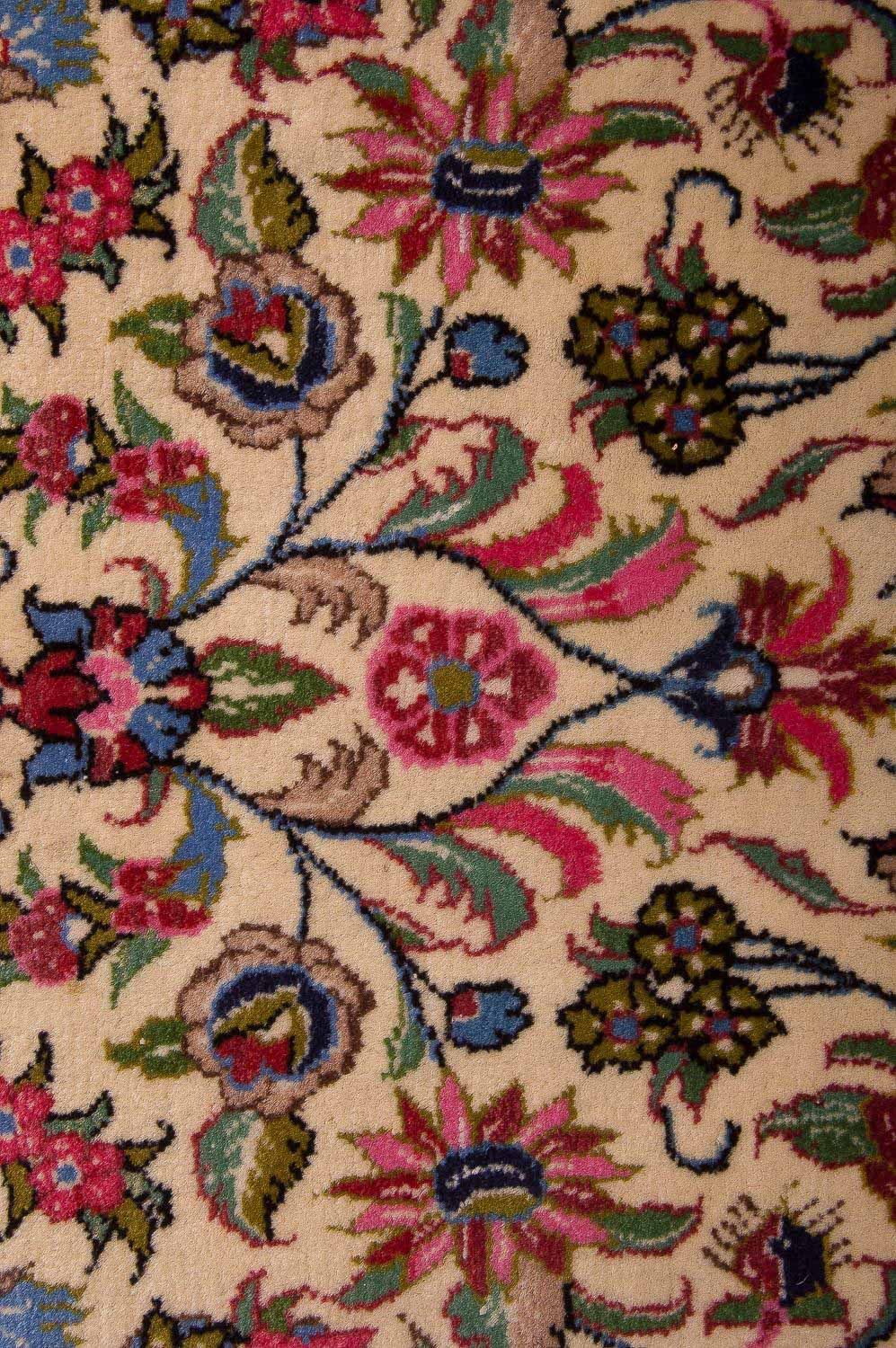 Tapis persan - Ghom - 110 x 77 cm - multicolore