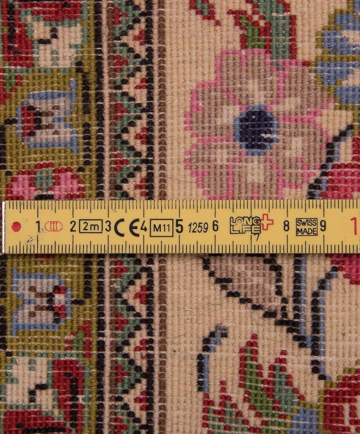 Tapis persan - Ghom - 110 x 77 cm - multicolore