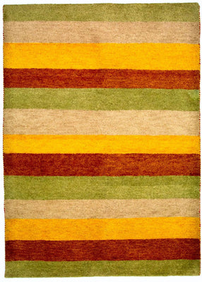 Tapis Gabbeh - Indus - 200 x 142 cm - colorée