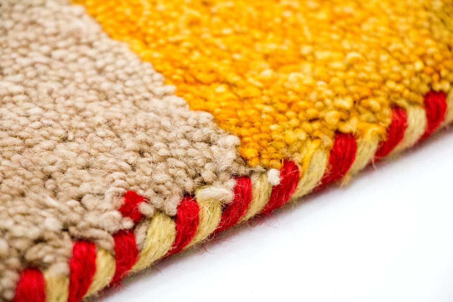 Tapis Gabbeh - Indus - 200 x 142 cm - colorée