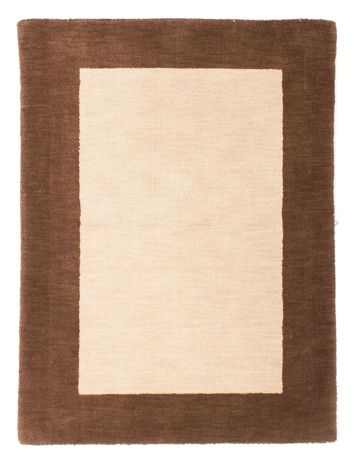 Tapis Gabbeh - Loribaft Softy - 124 x 94 cm - beige