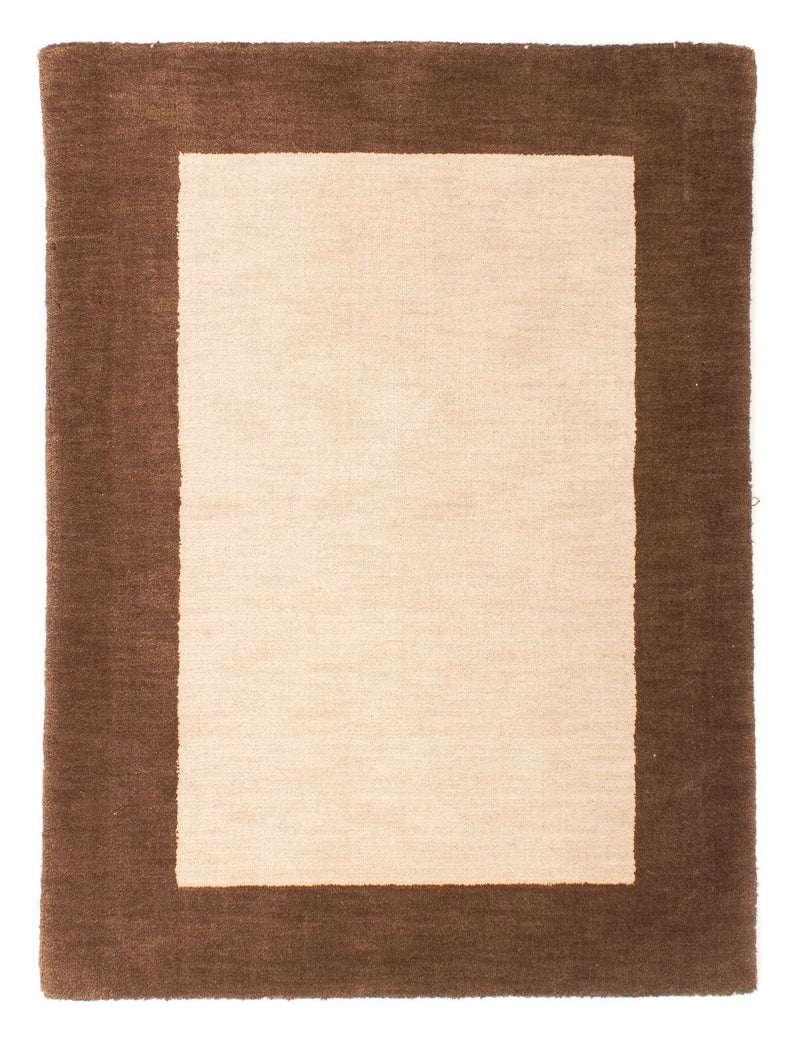 Tapis Gabbeh - Loribaft Softy - 124 x 94 cm - beige