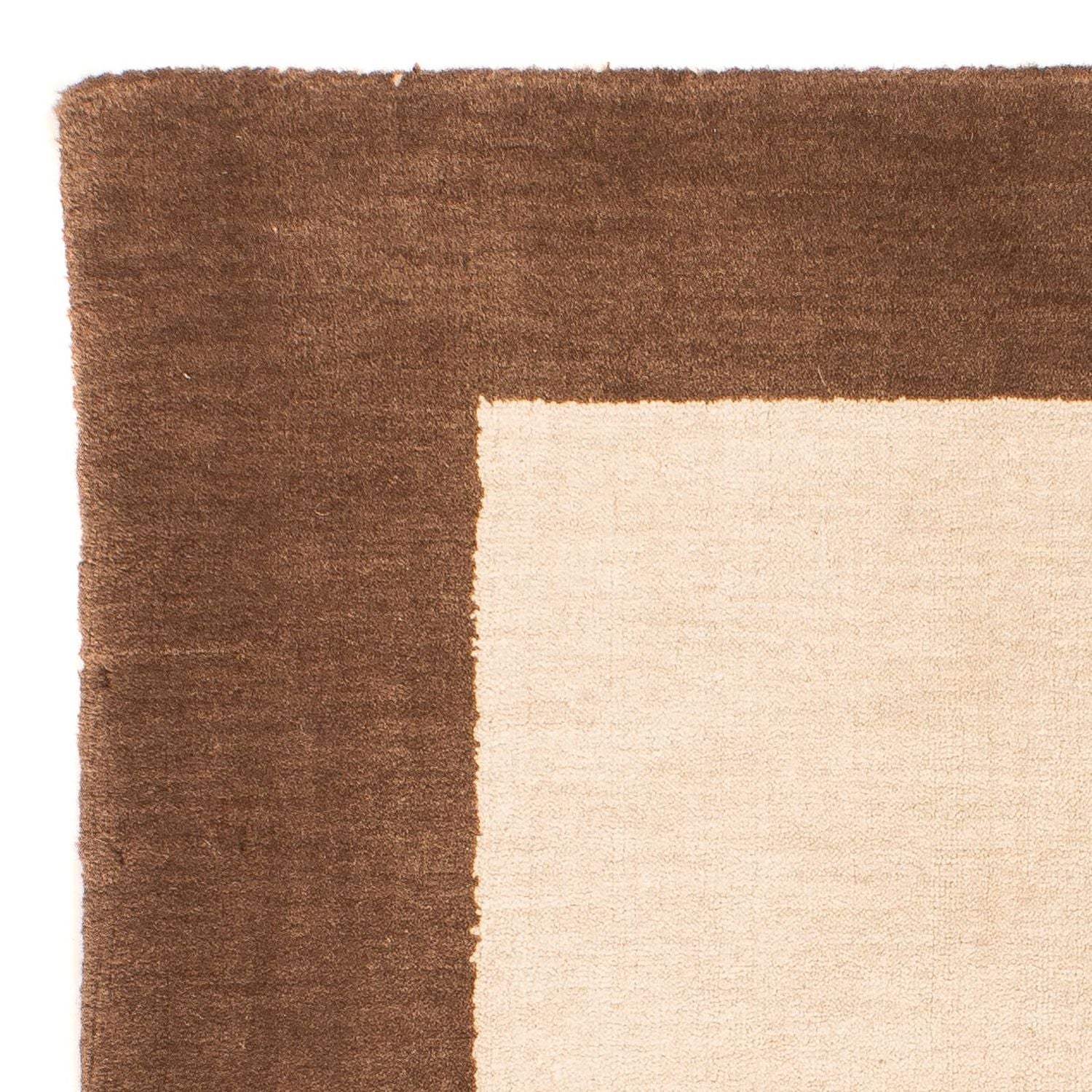 Tapis Gabbeh - Loribaft Softy - 124 x 94 cm - beige