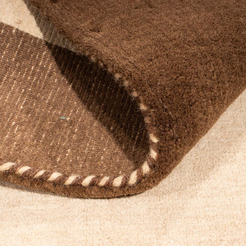 Tapis Gabbeh - Loribaft Softy - 124 x 94 cm - beige