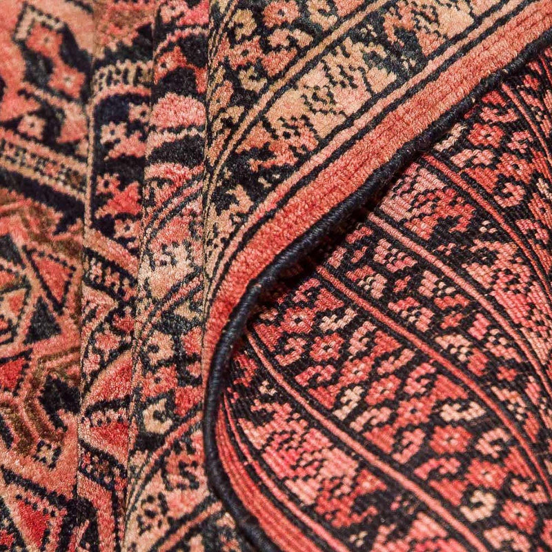 Tapis afghan - Boukhara - 191 x 123 cm - rouge clair