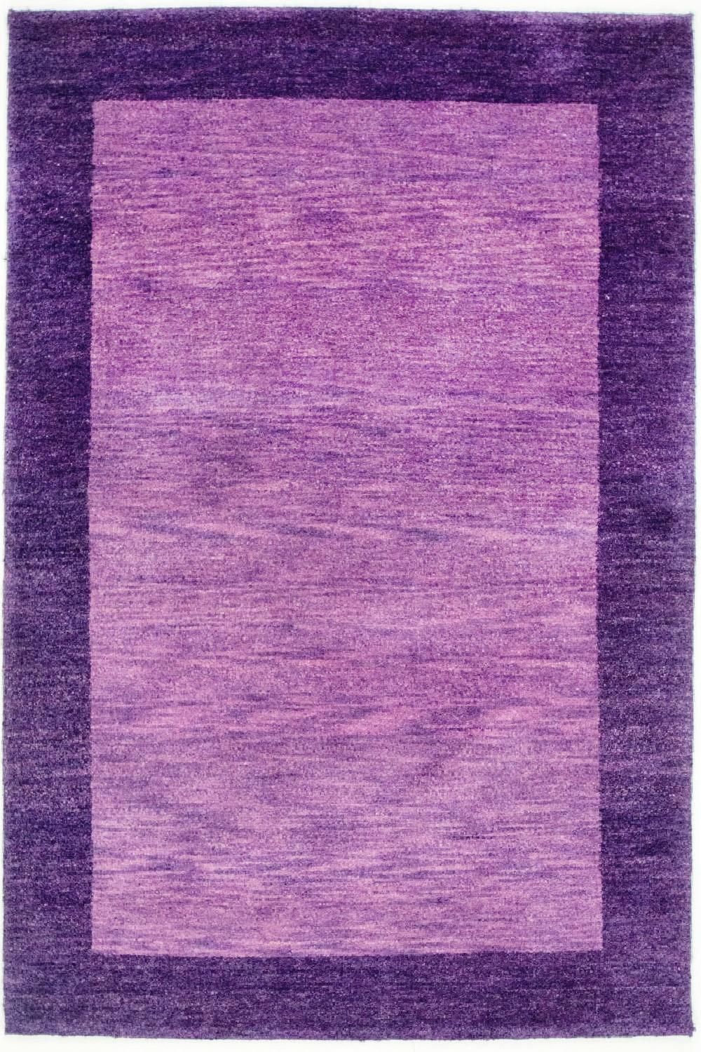 Tapis Gabbeh - Indus - 182 x 119 cm - violet