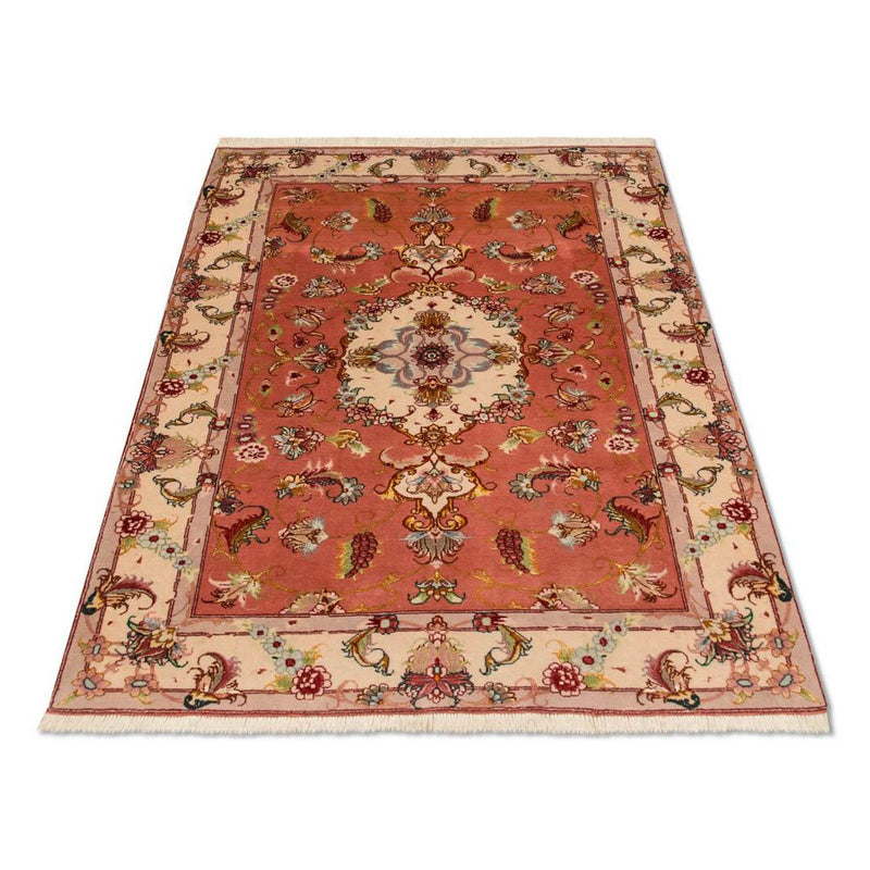 Tapis persan - Tabriz - Royal - 147 x 104 cm - terracotta