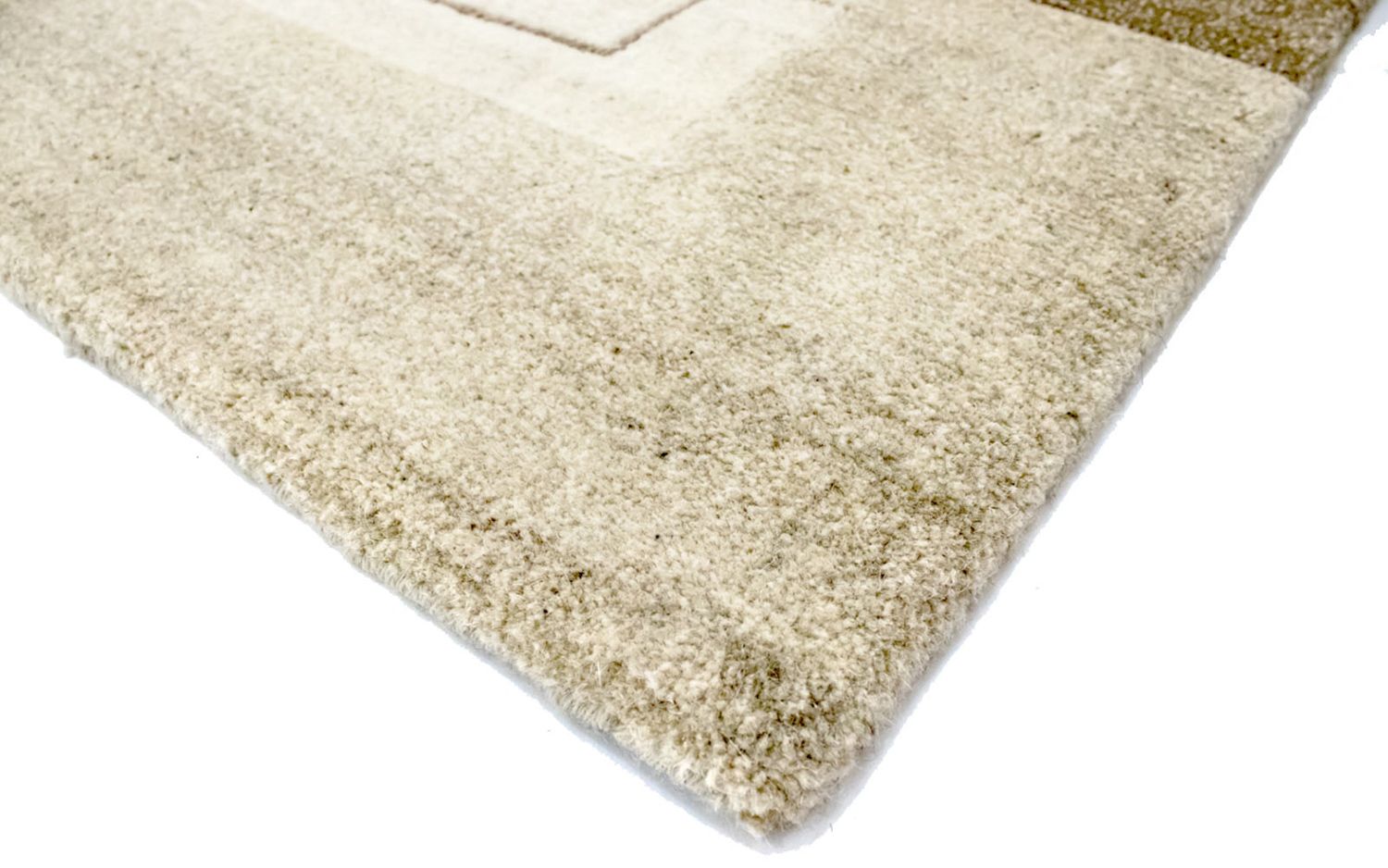 Tapis Népalais - 187 x 125 cm - beige