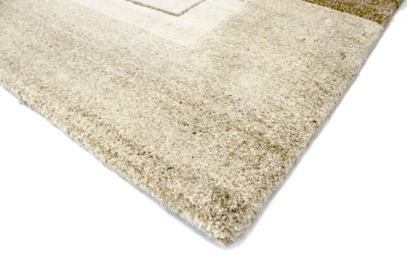 Tapis Népalais - 187 x 125 cm - beige