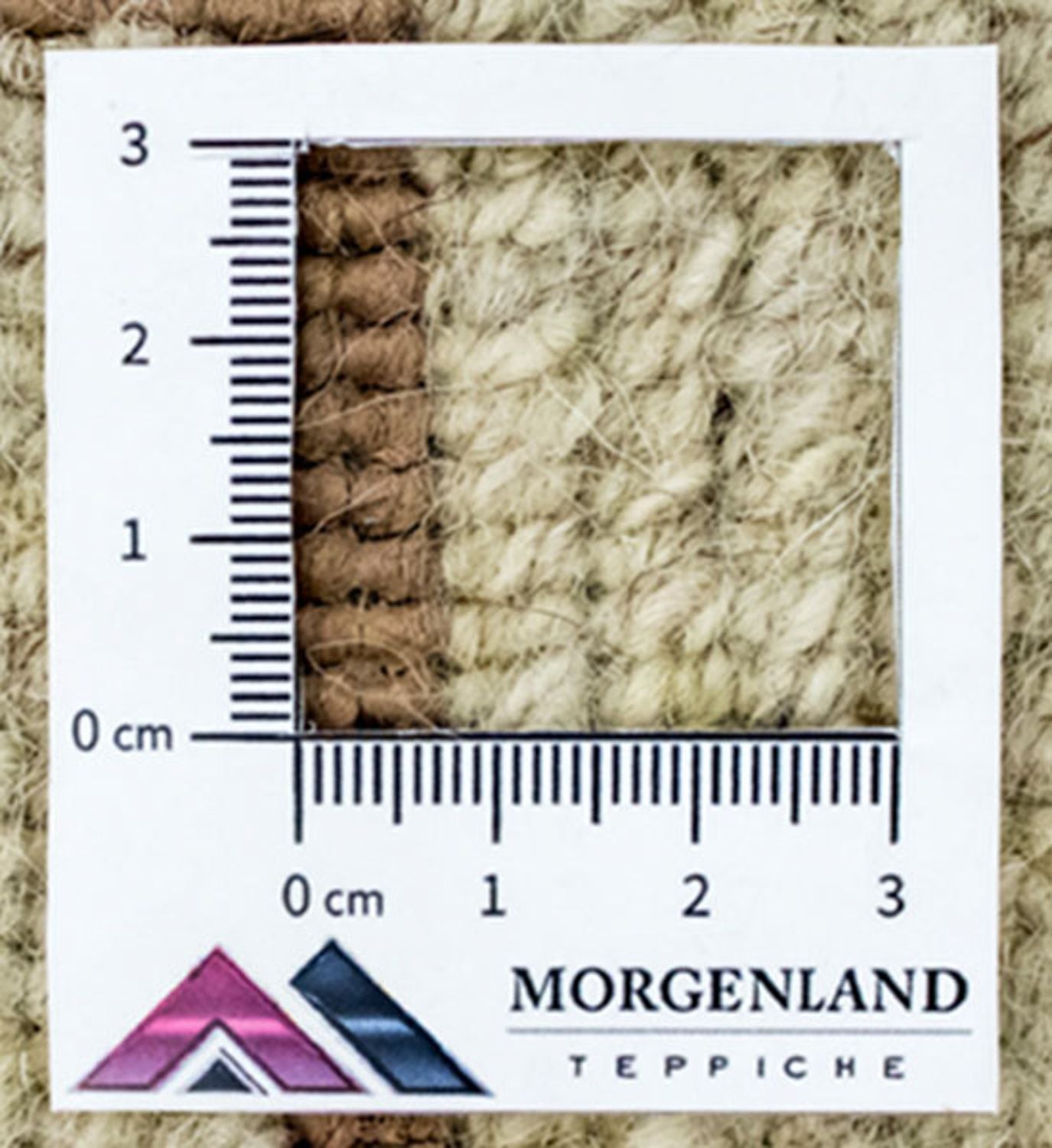 Tapis Népalais - 187 x 125 cm - beige