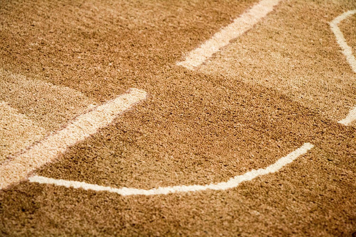 Tapis Gabbeh - Indus - 199 x 145 cm - multicolore