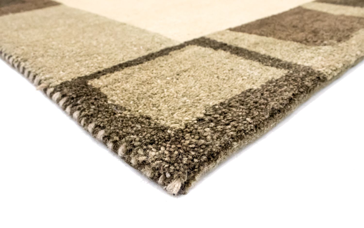 Tapis Gabbeh - Indus - 203 x 143 cm - beige