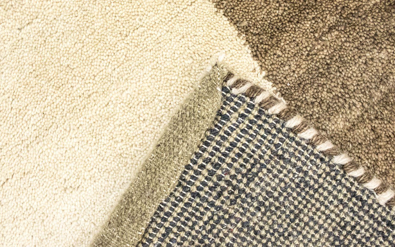 Tapis Gabbeh - Indus - 203 x 143 cm - beige