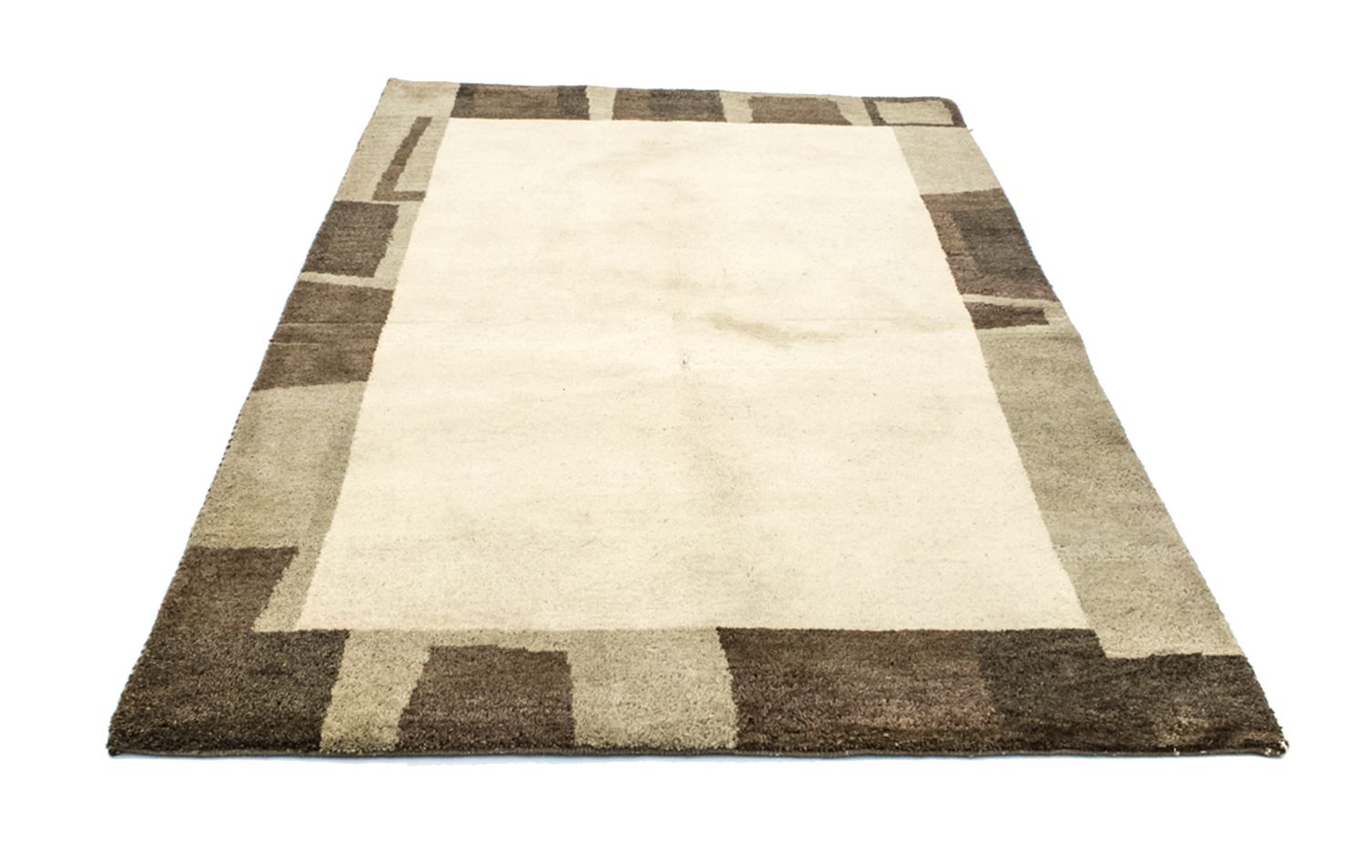 Tapis Gabbeh - Indus - 203 x 143 cm - beige