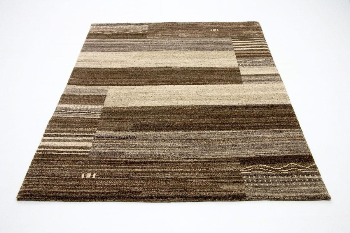 Tapis Gabbeh - Indus - 200 x 140 cm - multicolore