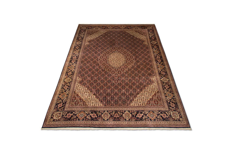 Tapis persan - Tabriz - Royal - 353 x 252 cm - bleu foncé