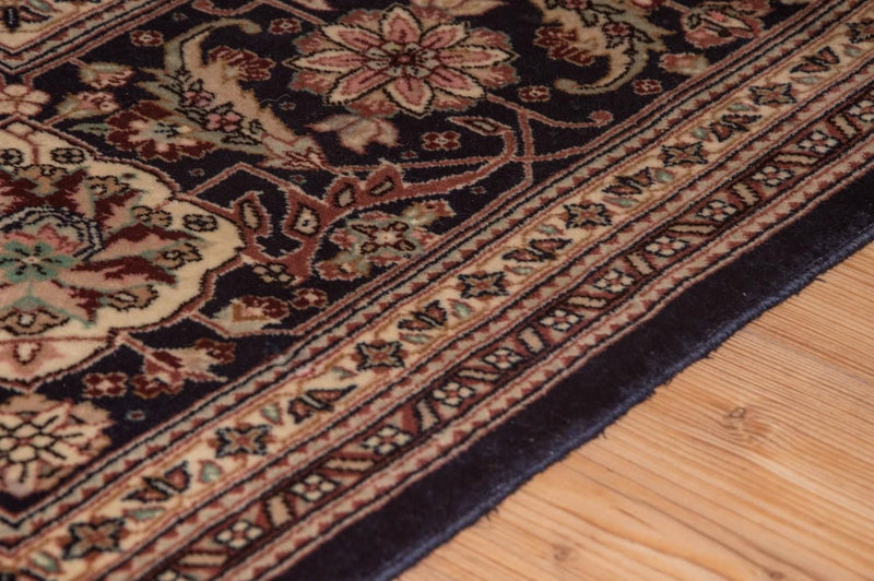 Tapis persan - Tabriz - Royal - 353 x 252 cm - bleu foncé