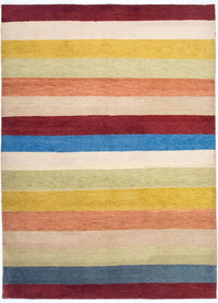 Tapis Gabbeh - Indus - 233 x 173 cm - multicolore